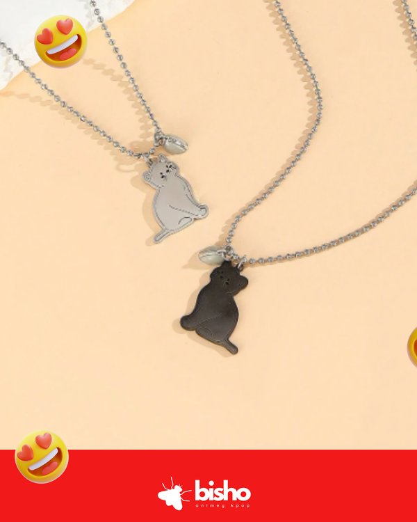 Collares a juego gatitos 