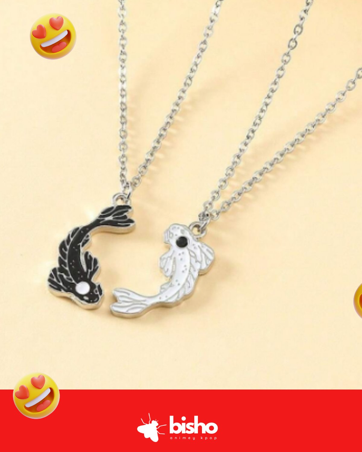 Collares a juego peces