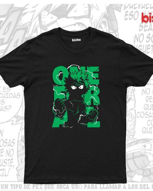 Remera Deku - Boku no hero academia