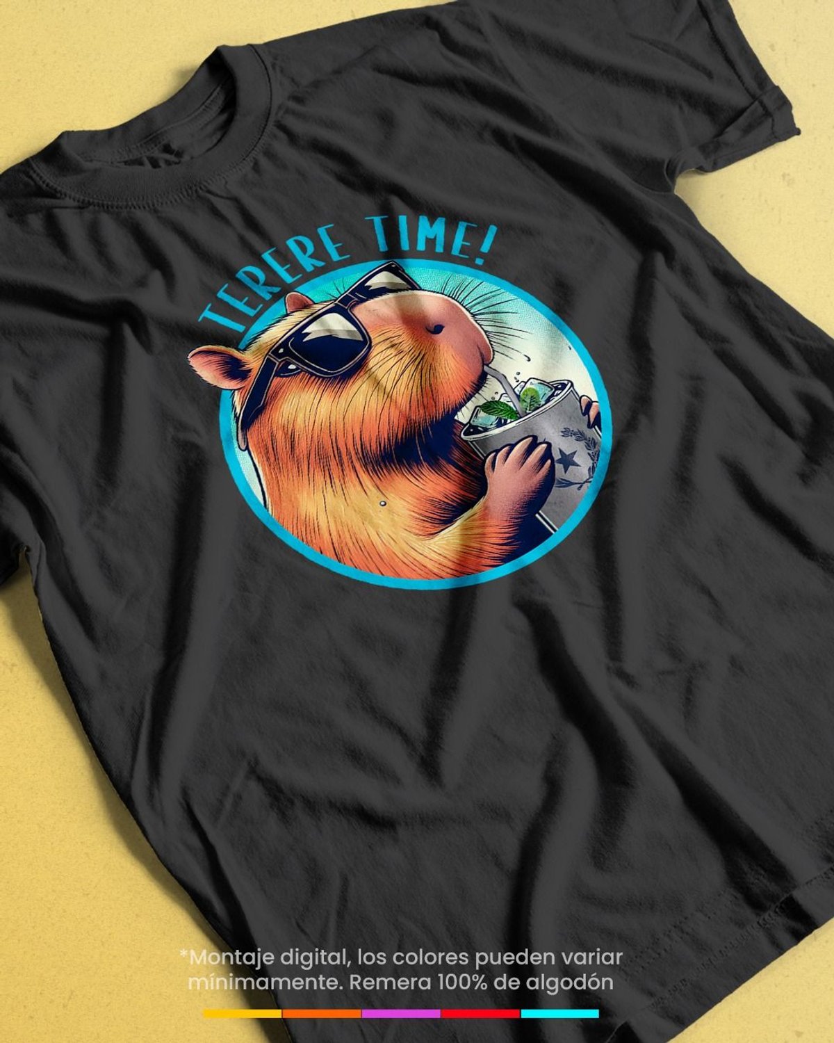 Remera Capibara Tereré