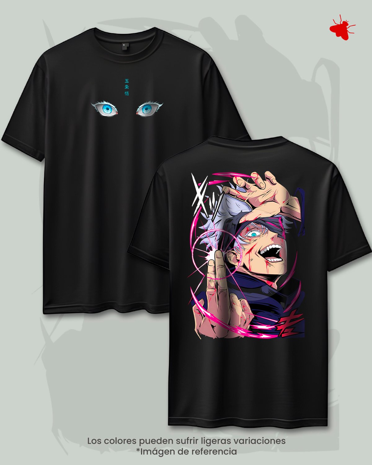 Remera Gojo - Jujutsu Kaisen