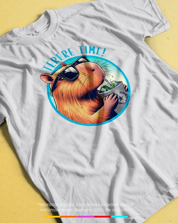 Remera Capibara Tereré