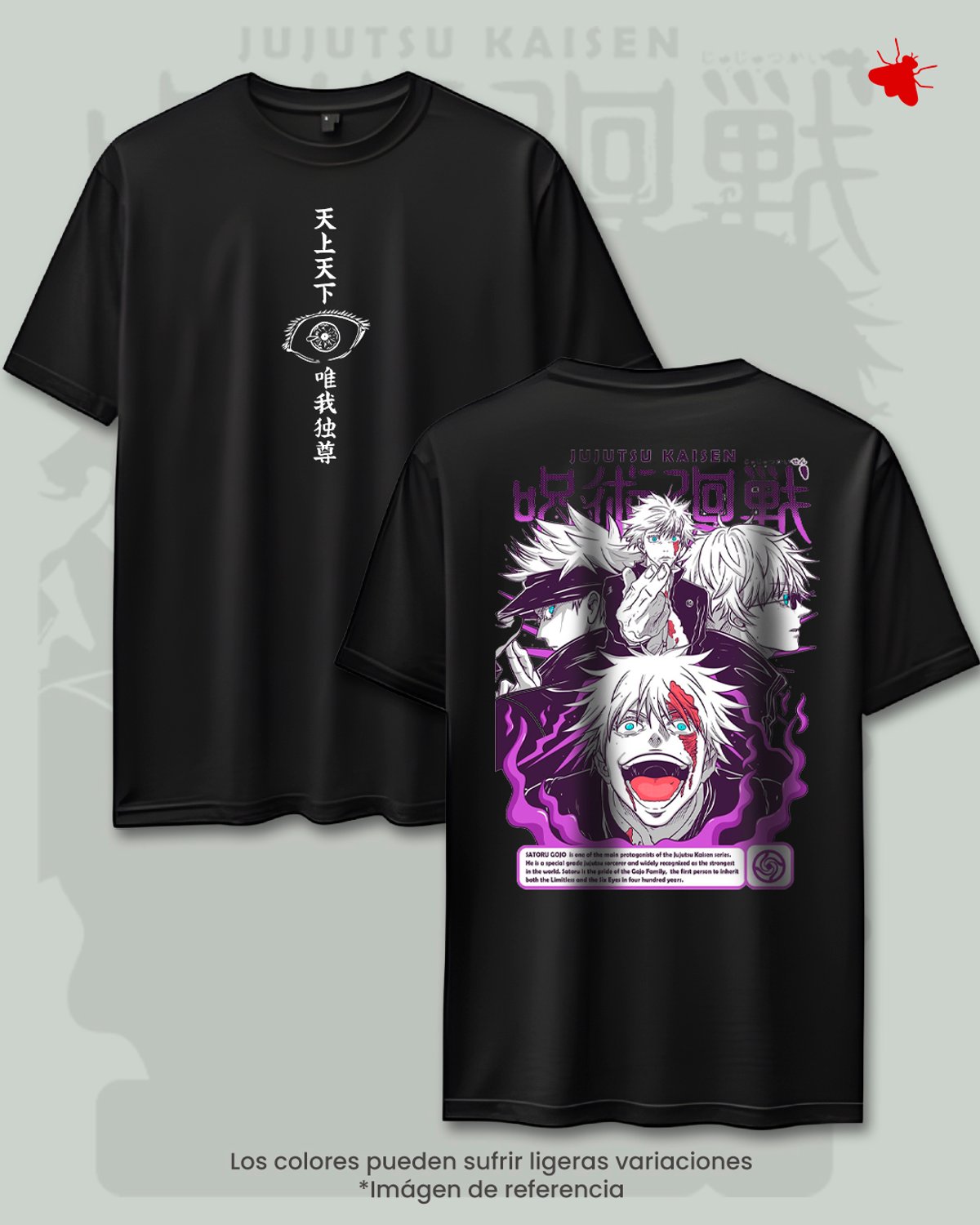 Remera Gojo - Jujutsu Kaisen
