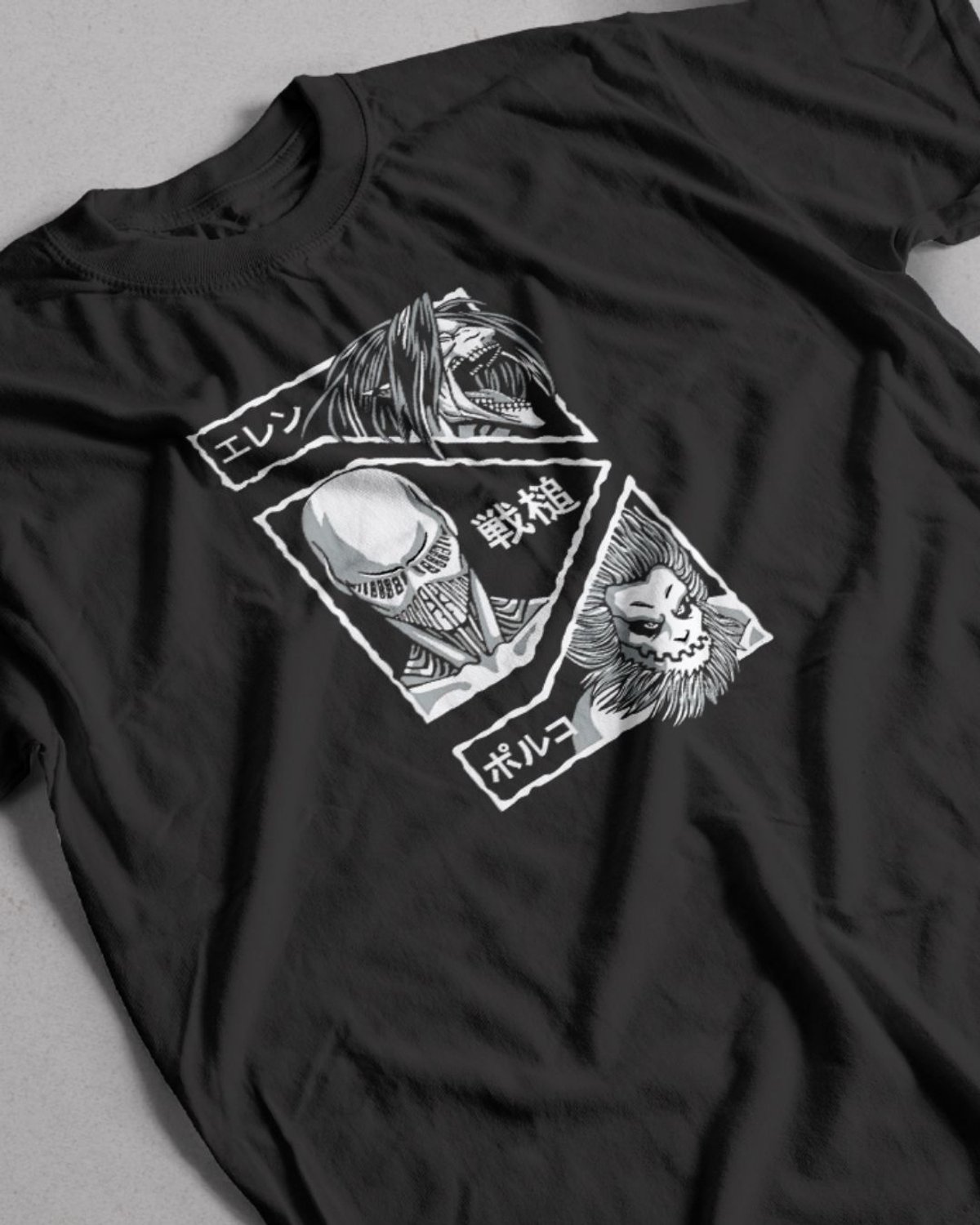 Remera Titanes - Attack on Titan