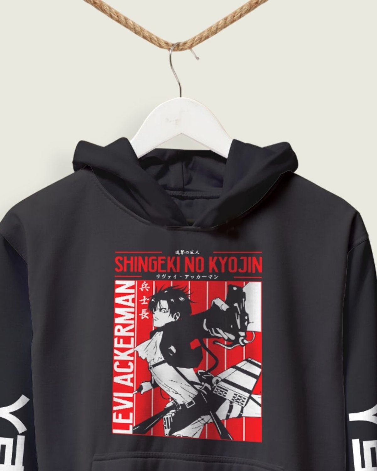 Hoodie Levi - Attack on Titan  - 2