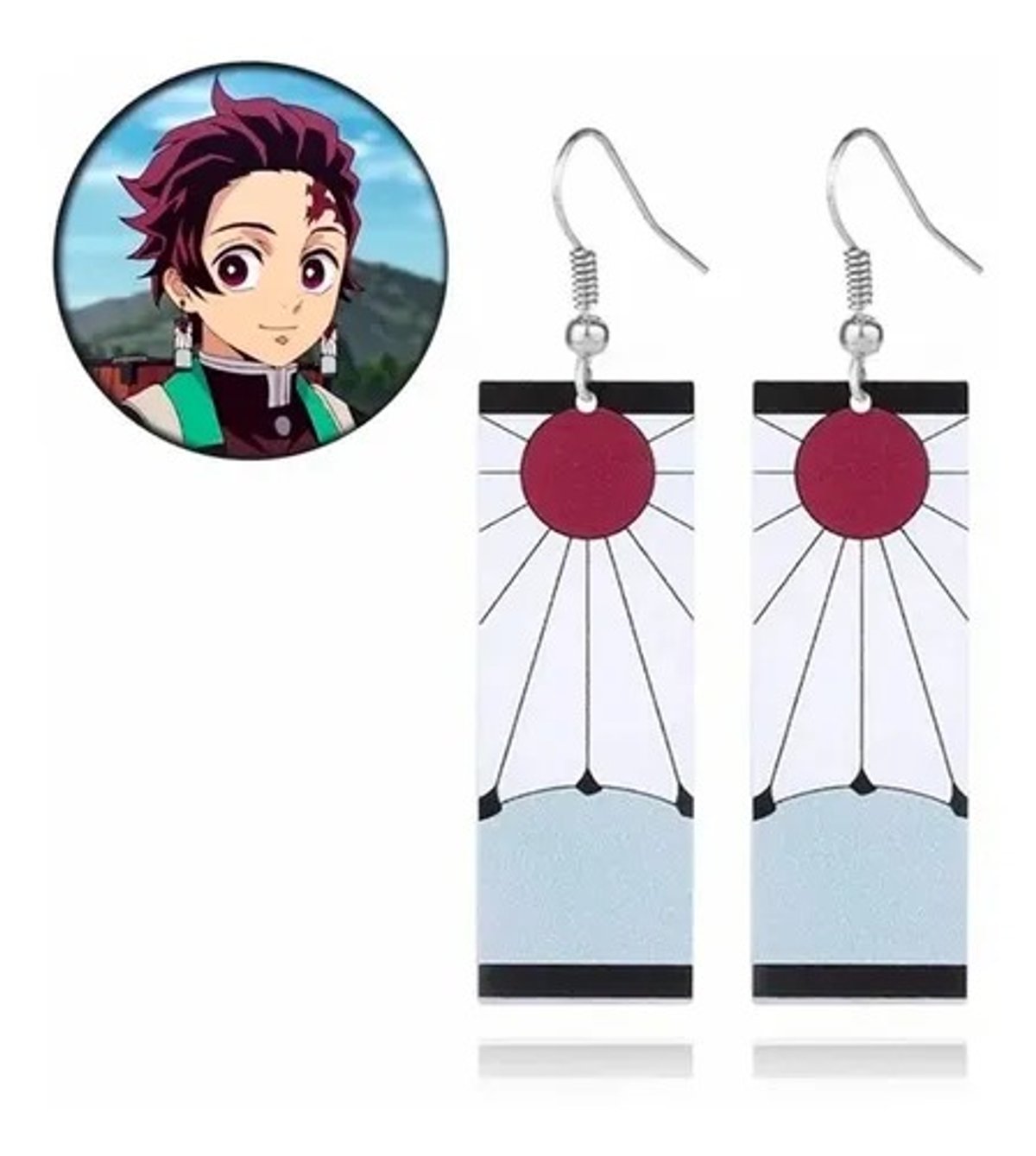 Aretes Tanjiro - Demon Slayer - 2