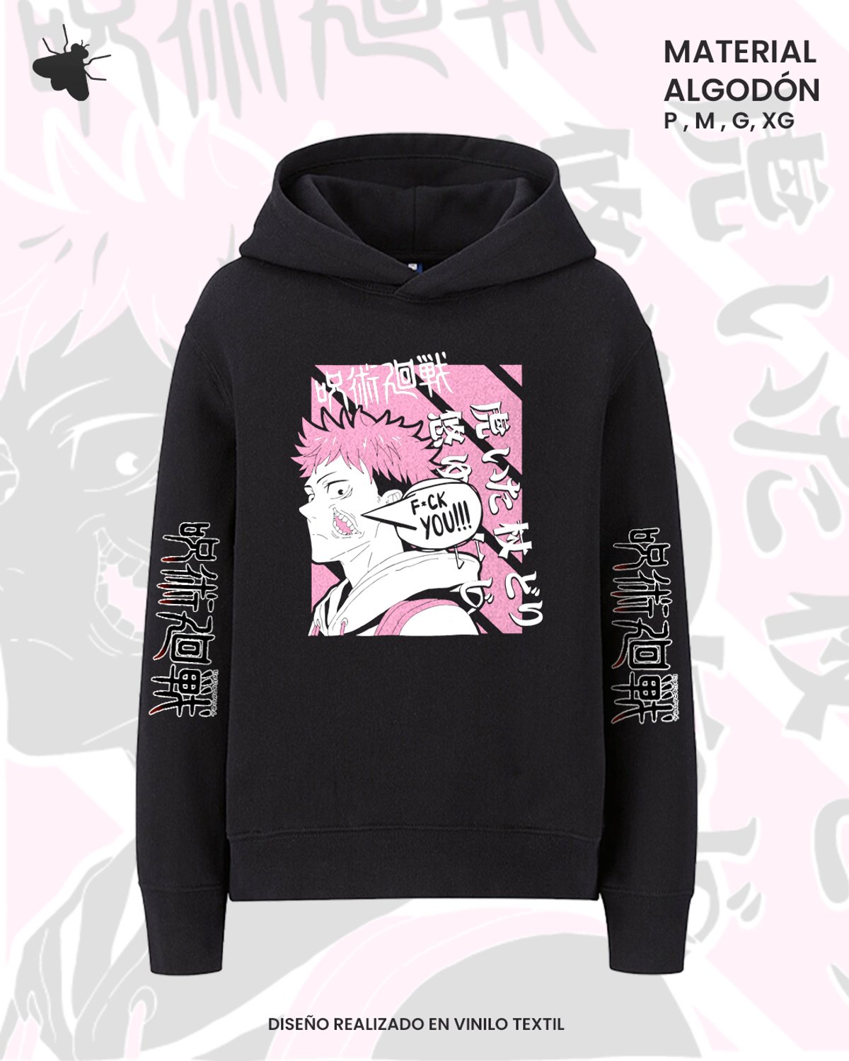 Hoodie Itadori/Sukuna - Jujutsu Kaisen