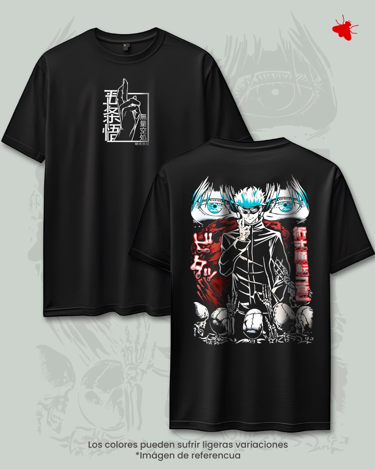 Remera Gojo - Jujutsu Kaisen