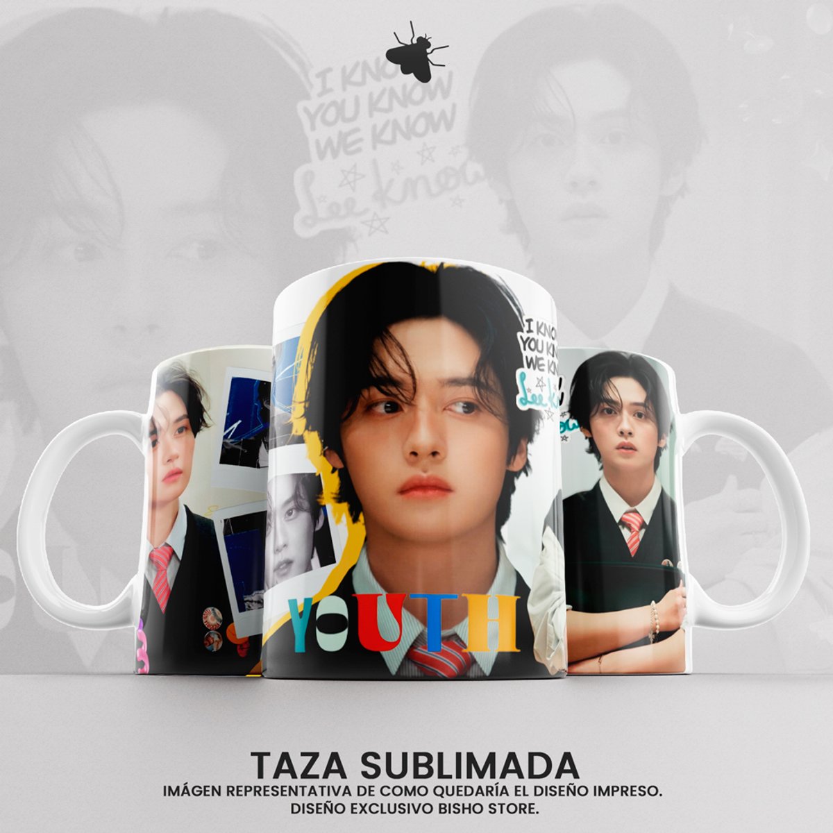 Taza Lee Know - Stray Kids