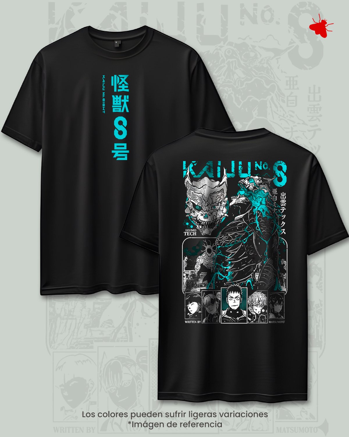 Remera Kaiju 8
