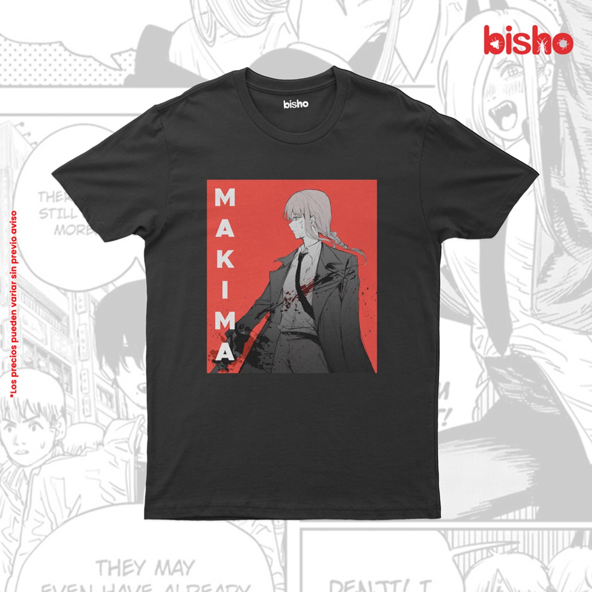 Remera Makima - Chainsaw Man