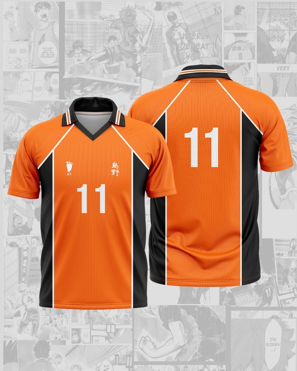 Camisetas Haikyuu - Bajo Pedido