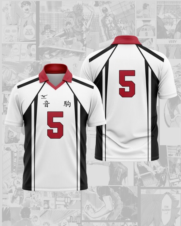 Camisetas Haikyuu - Bajo Pedido 