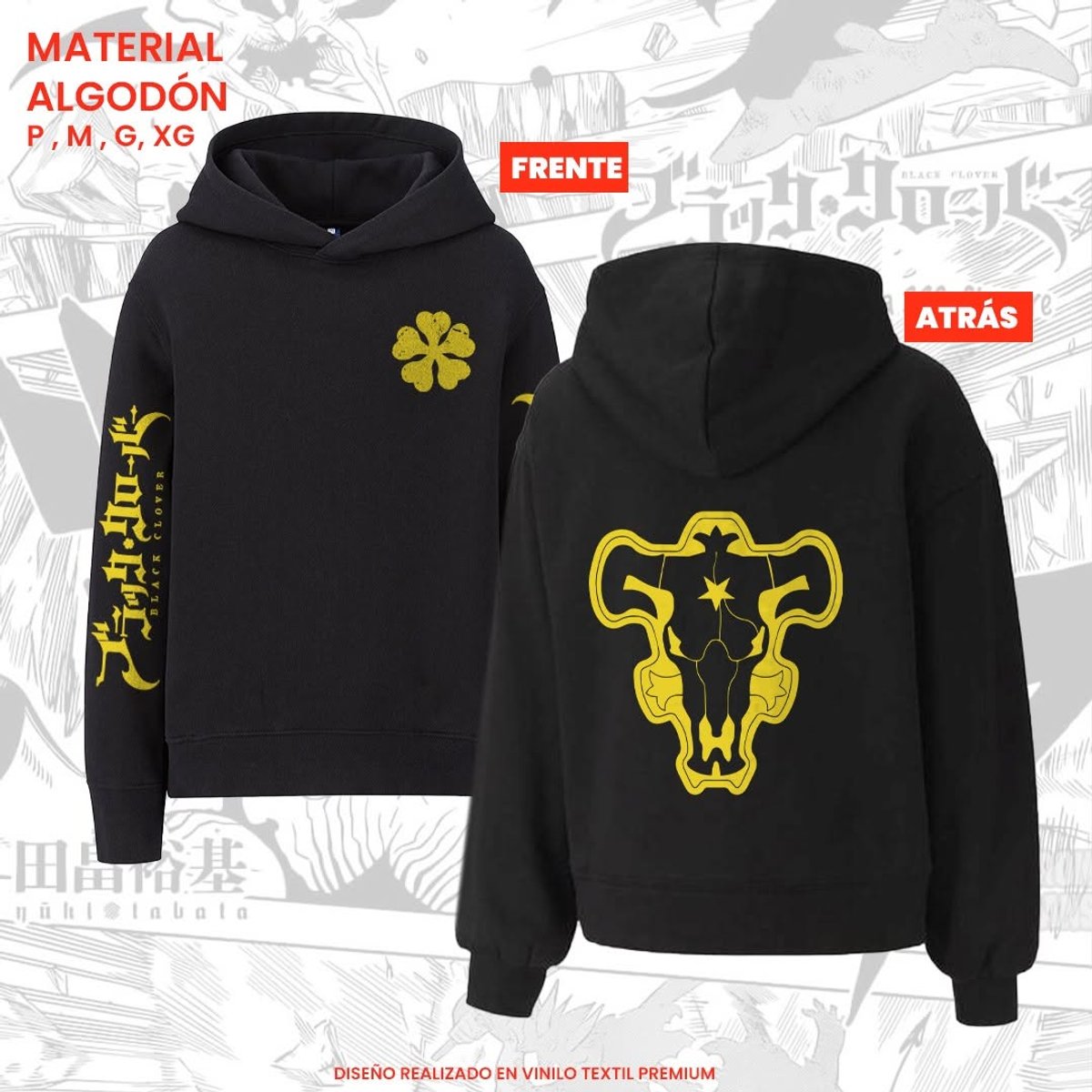 Hoodie Black Clover