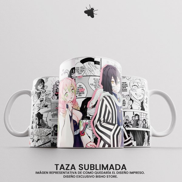 Taza Mitsuri/Obanai - Demon Slayer