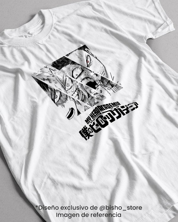 Remera Boku no hero academia