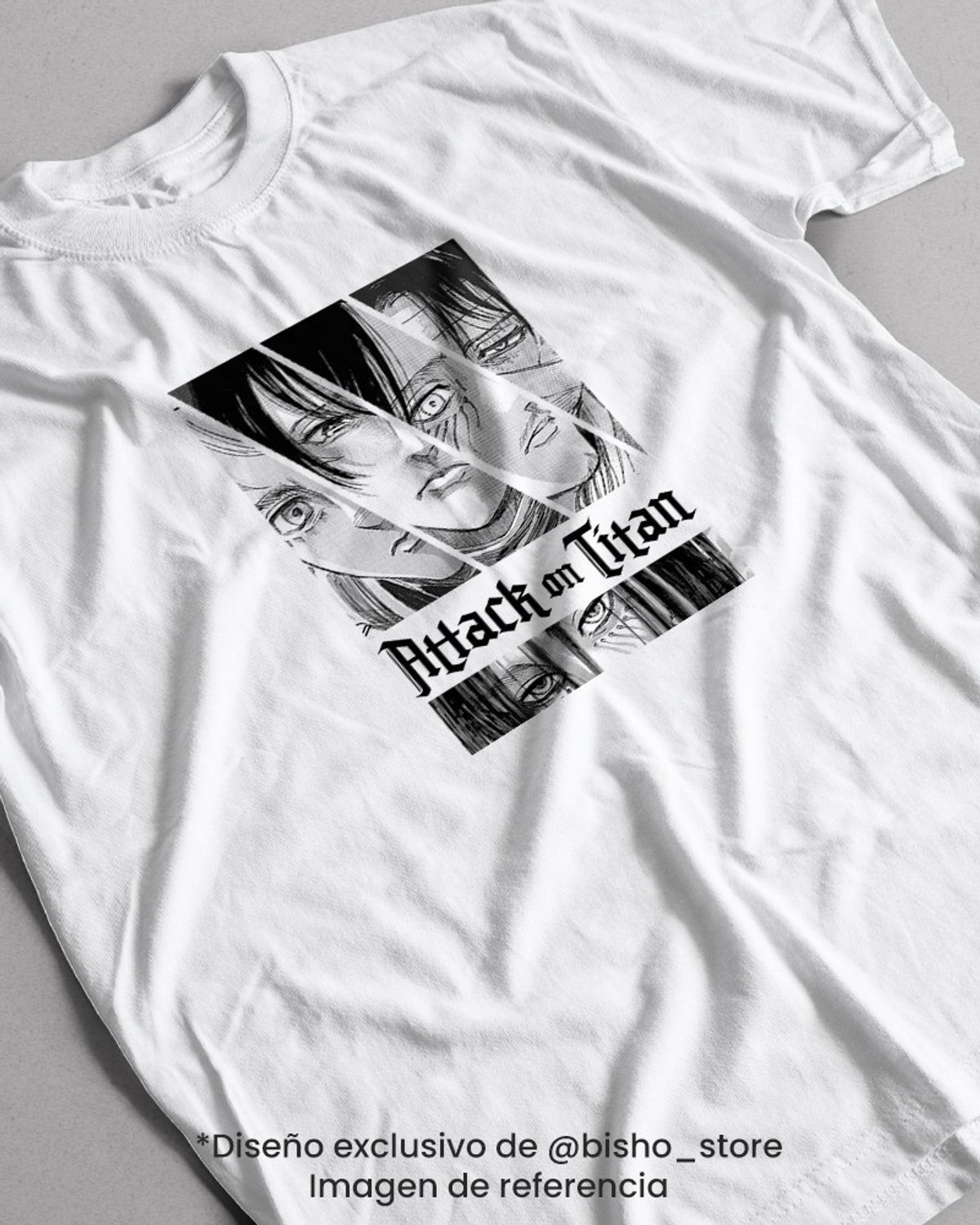 Remera Attack on Titan