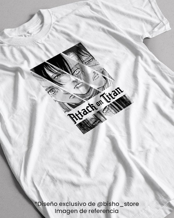 Remera Attack on Titan