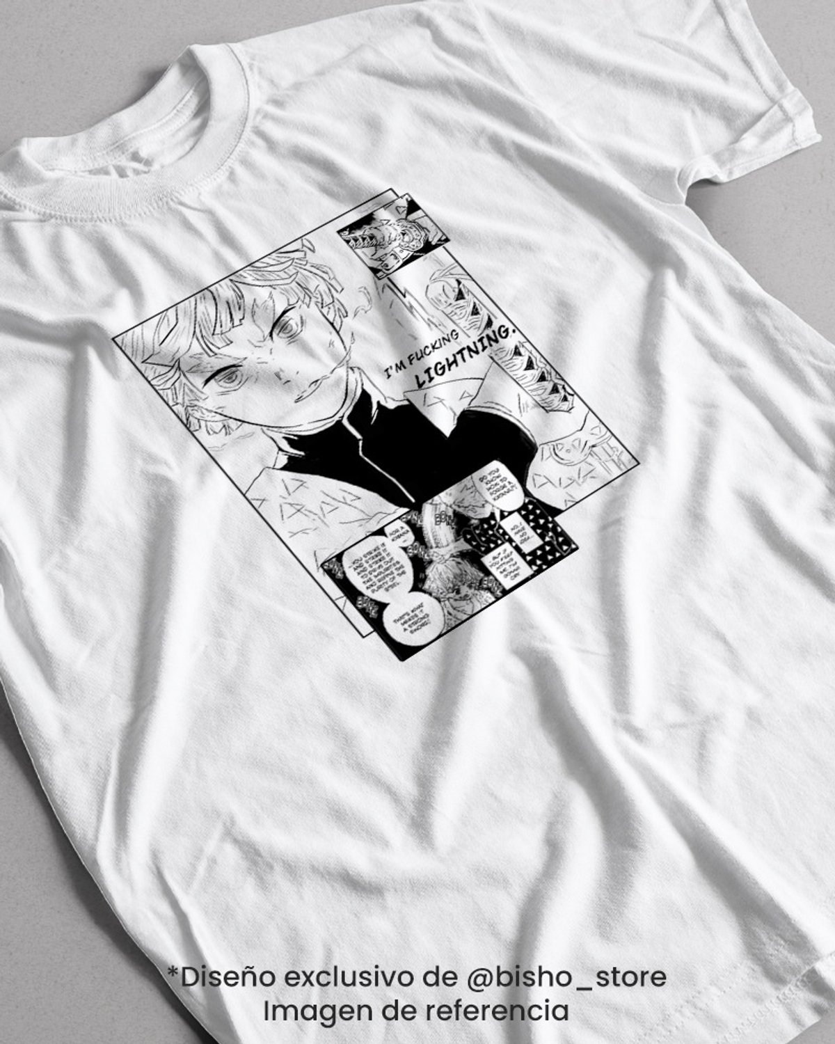 Remera Zenitsu - Demon Slayer