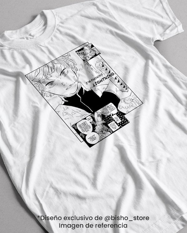 Remera Zenitsu - Demon Slayer