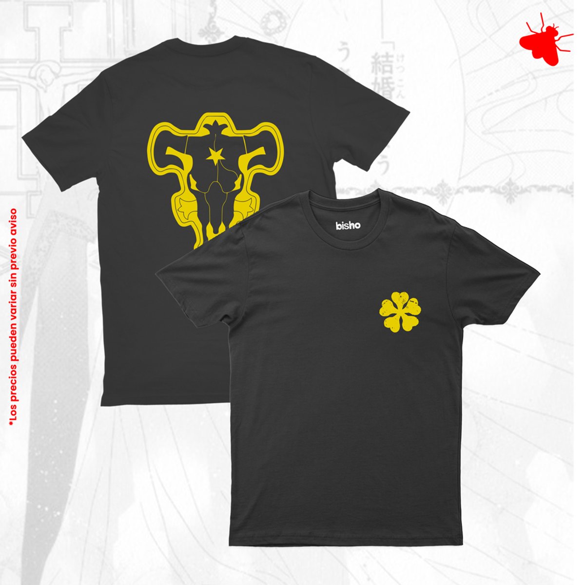 Remera Black Clover