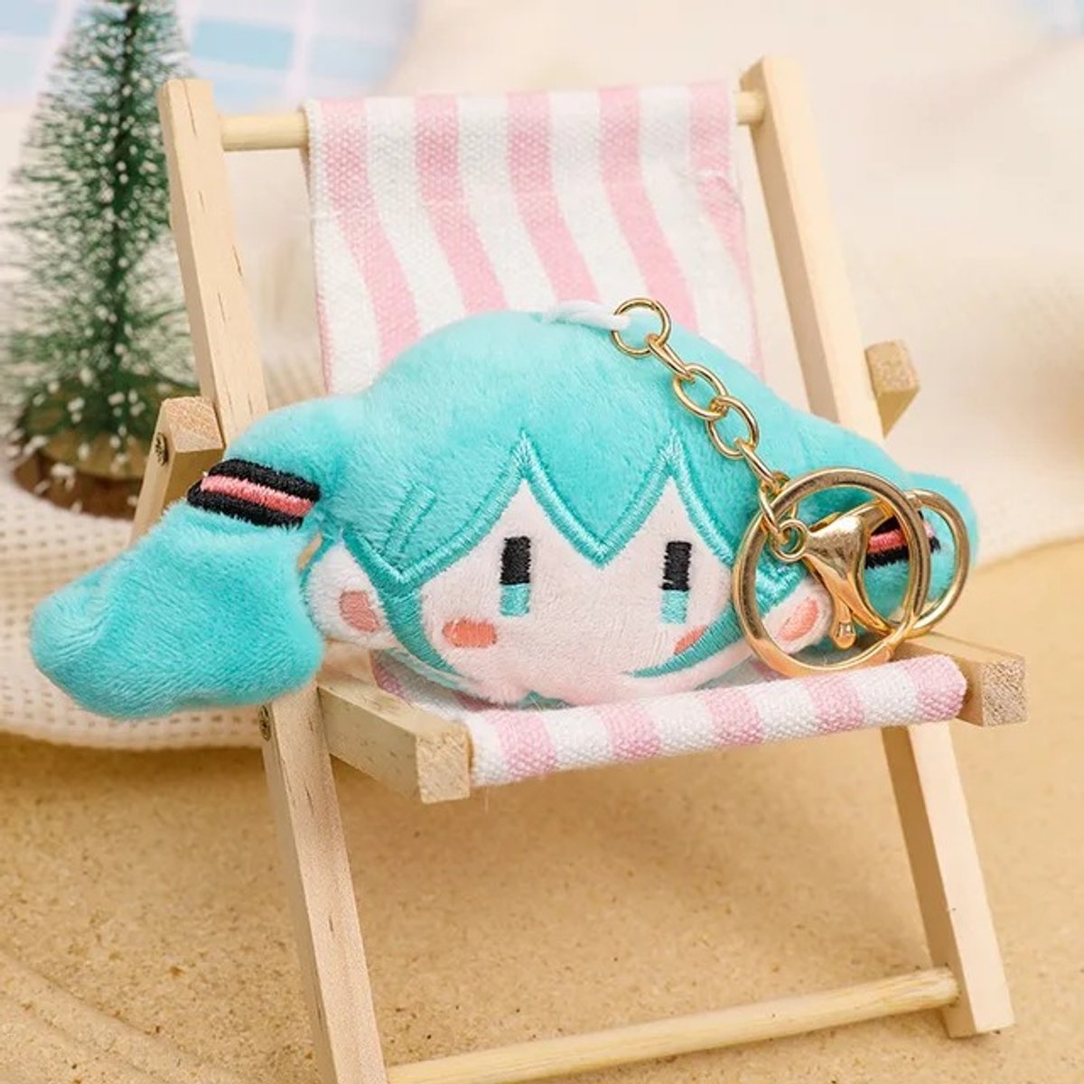Llavero Peluche Miku 