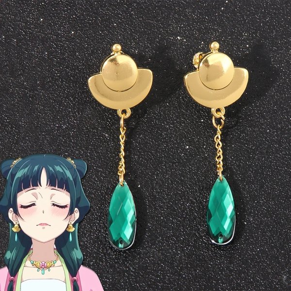 Aretes Maomao - Los diarios de la boticaria