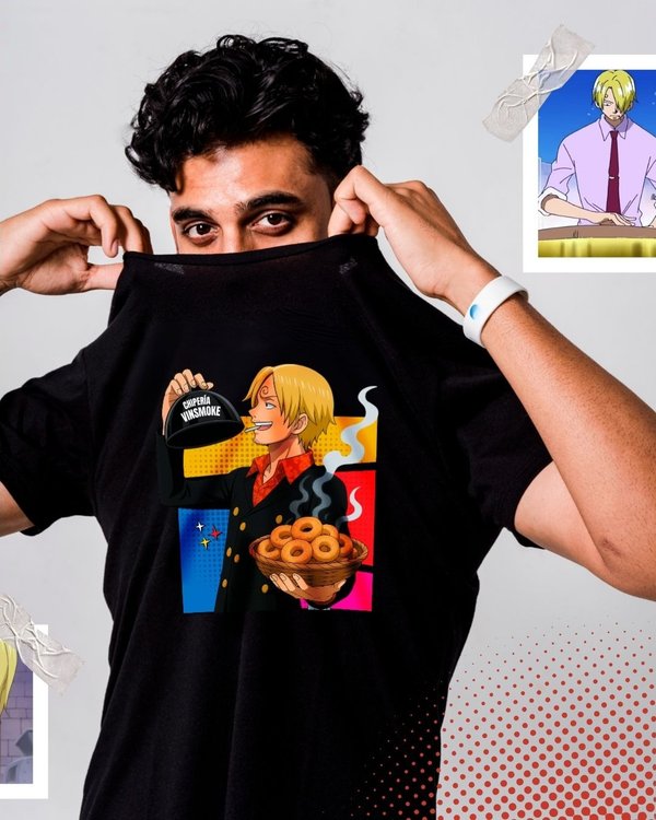 Remera Sanji - One Piece