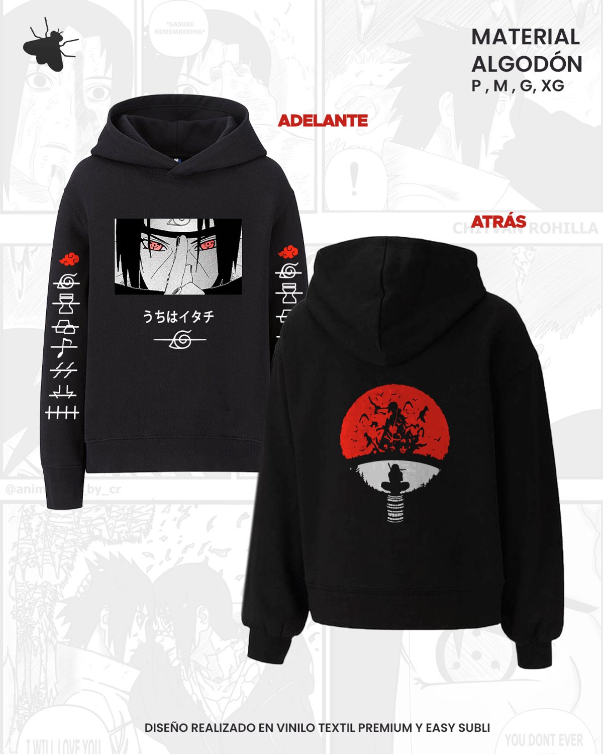 Hoodie Itachi - Naruto - 2