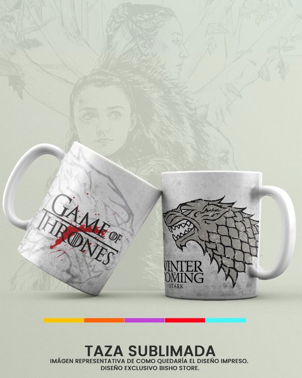 Taza Stark - Game of Thrones
