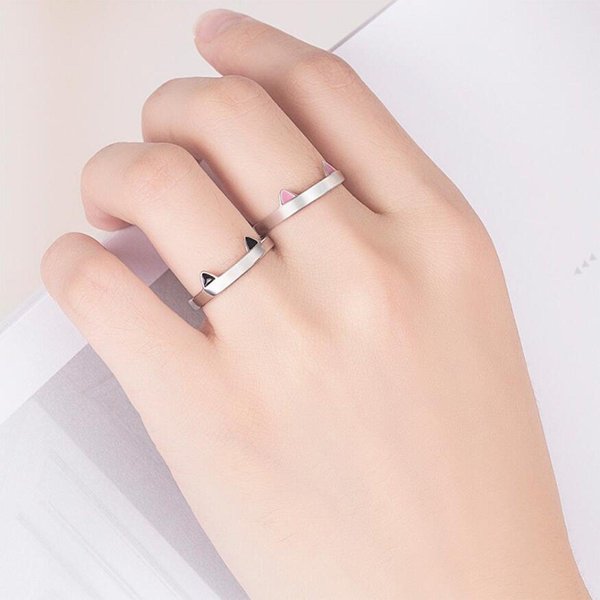 Anillos a juego gatitos