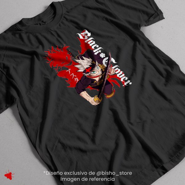 Remera Asta - Black Clover