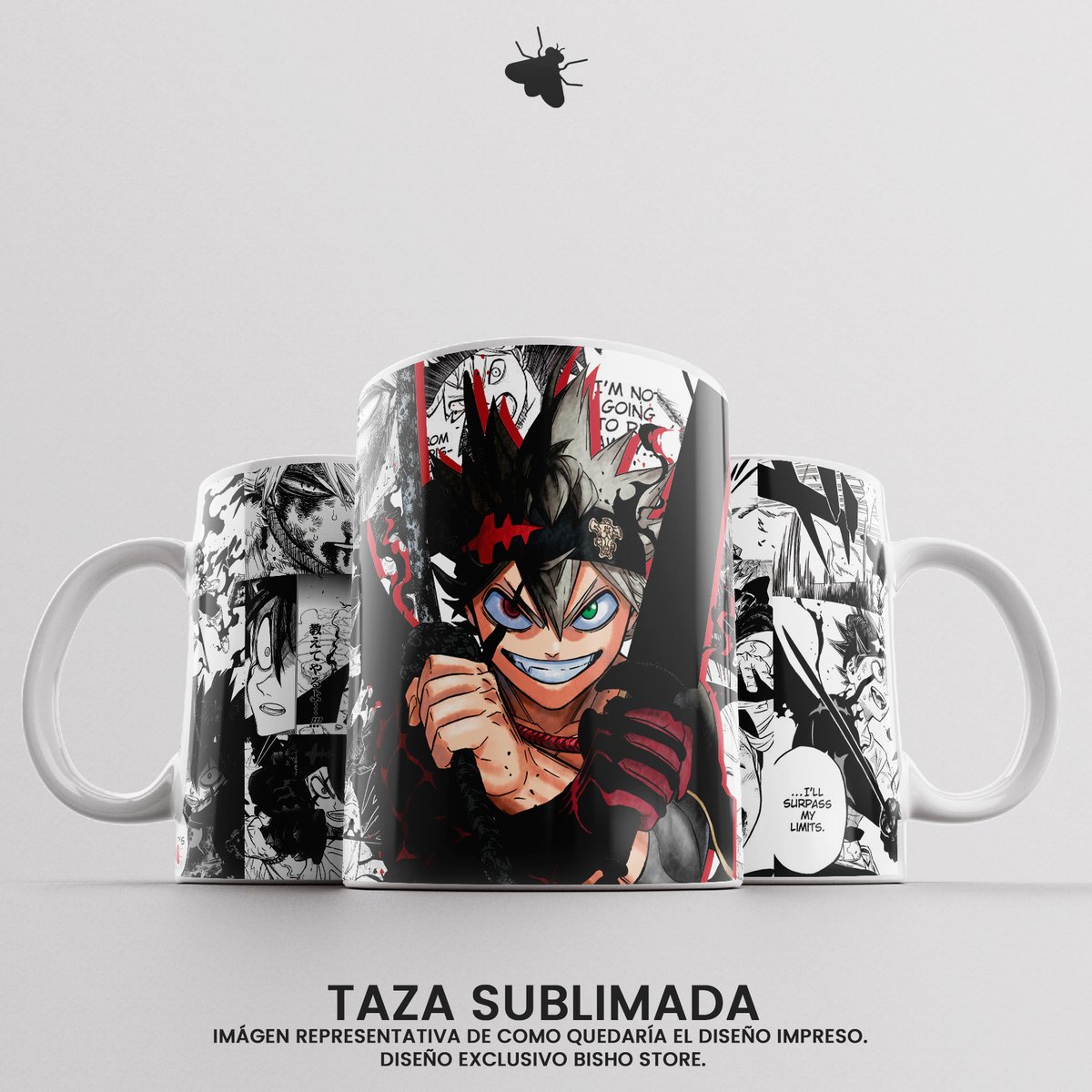 Taza Asta - Black Clover