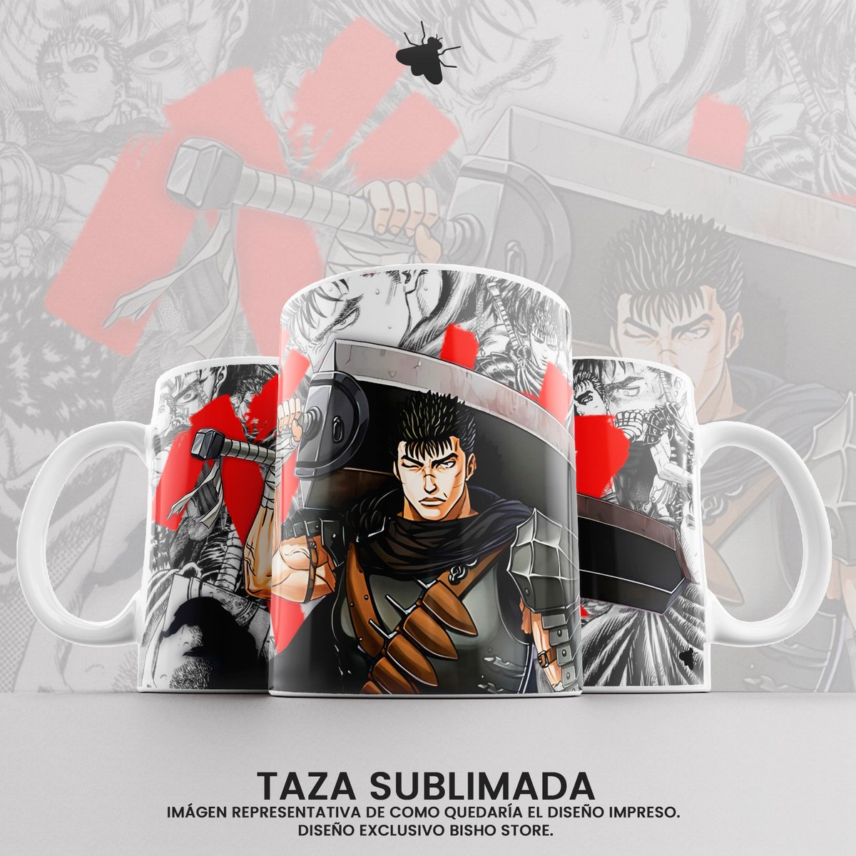 Taza Guts - Berserk 