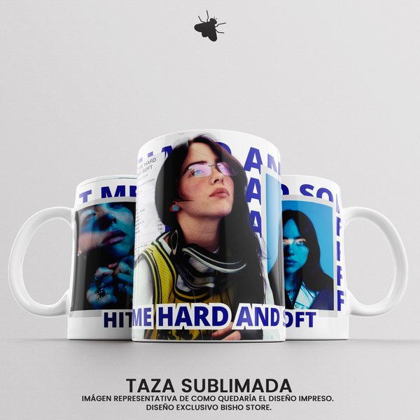 Taza Hit me hard and soft - Billie Eilish