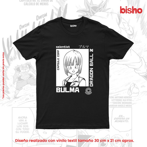 Remera Bulma - Dragon Ball