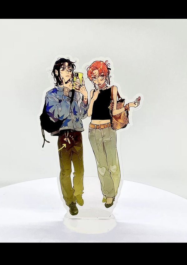 Acrilico El chico que me gusta no es un chico