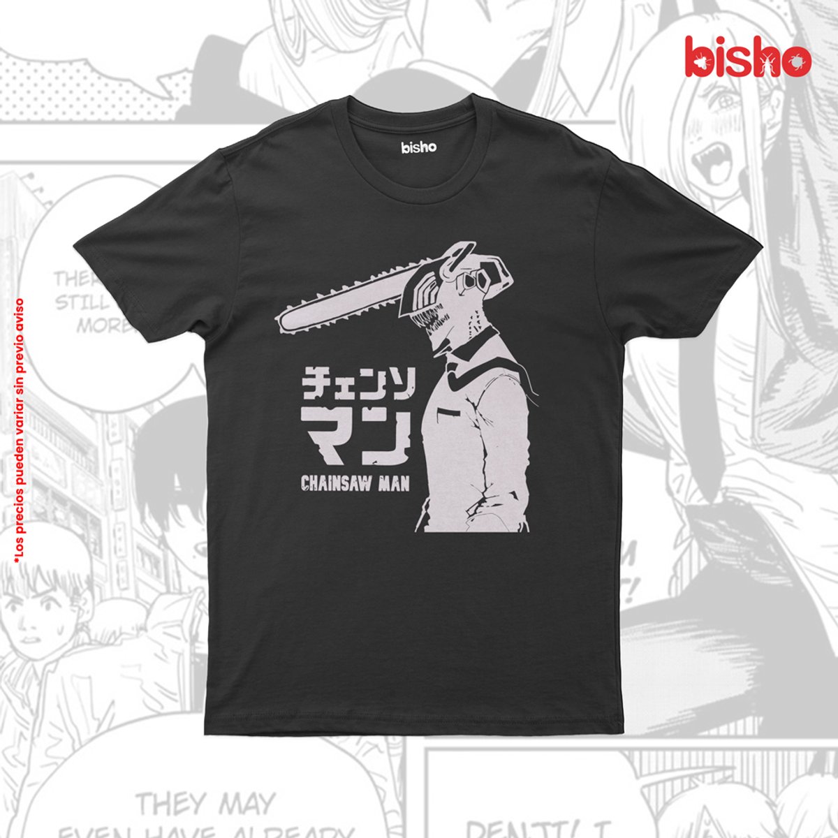 Remera Denji - Chainsaw Man