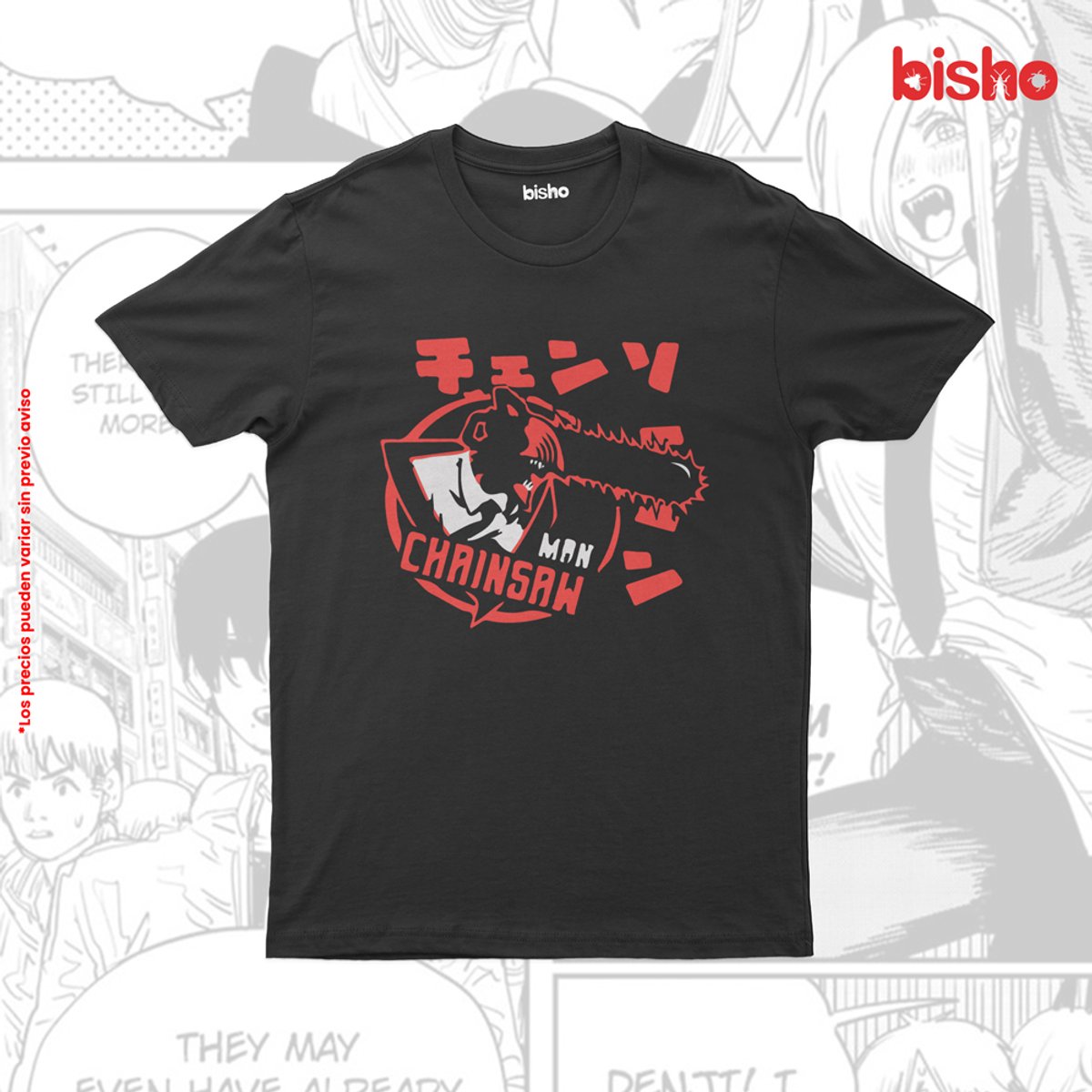 Remera Denji - Chainsaw Man
