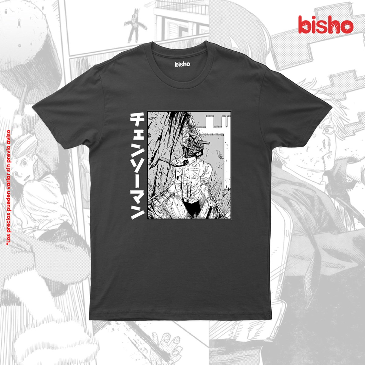 Remera Denji - Chainsaw Man
