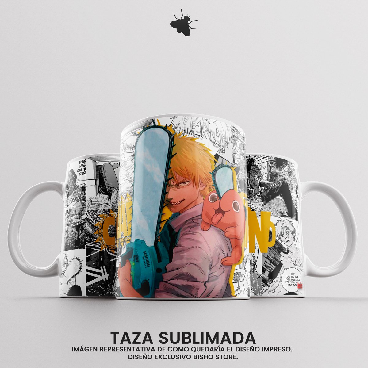 Taza Denji - Chainsaw Man