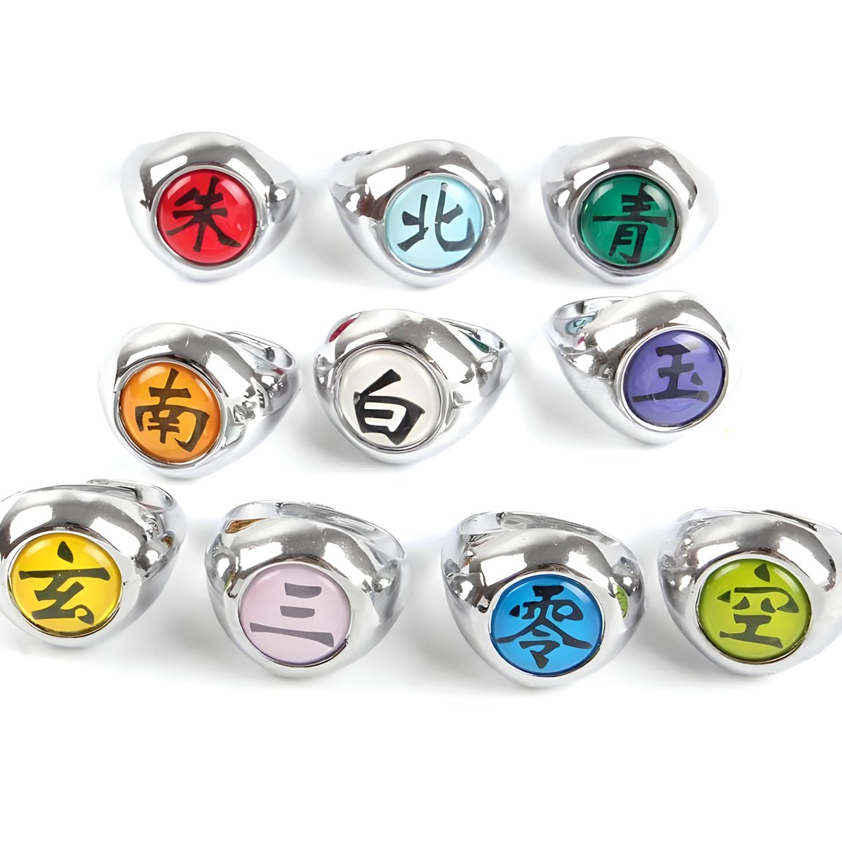 Anillos Akatsuki - Naruto