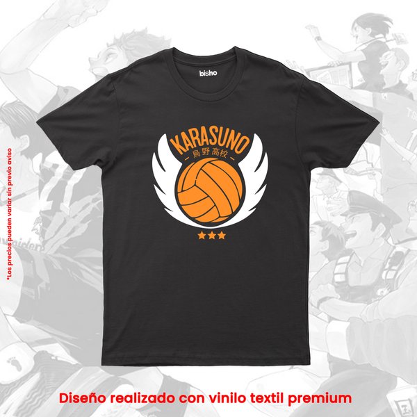 Remera Karasuno - Haikyuu