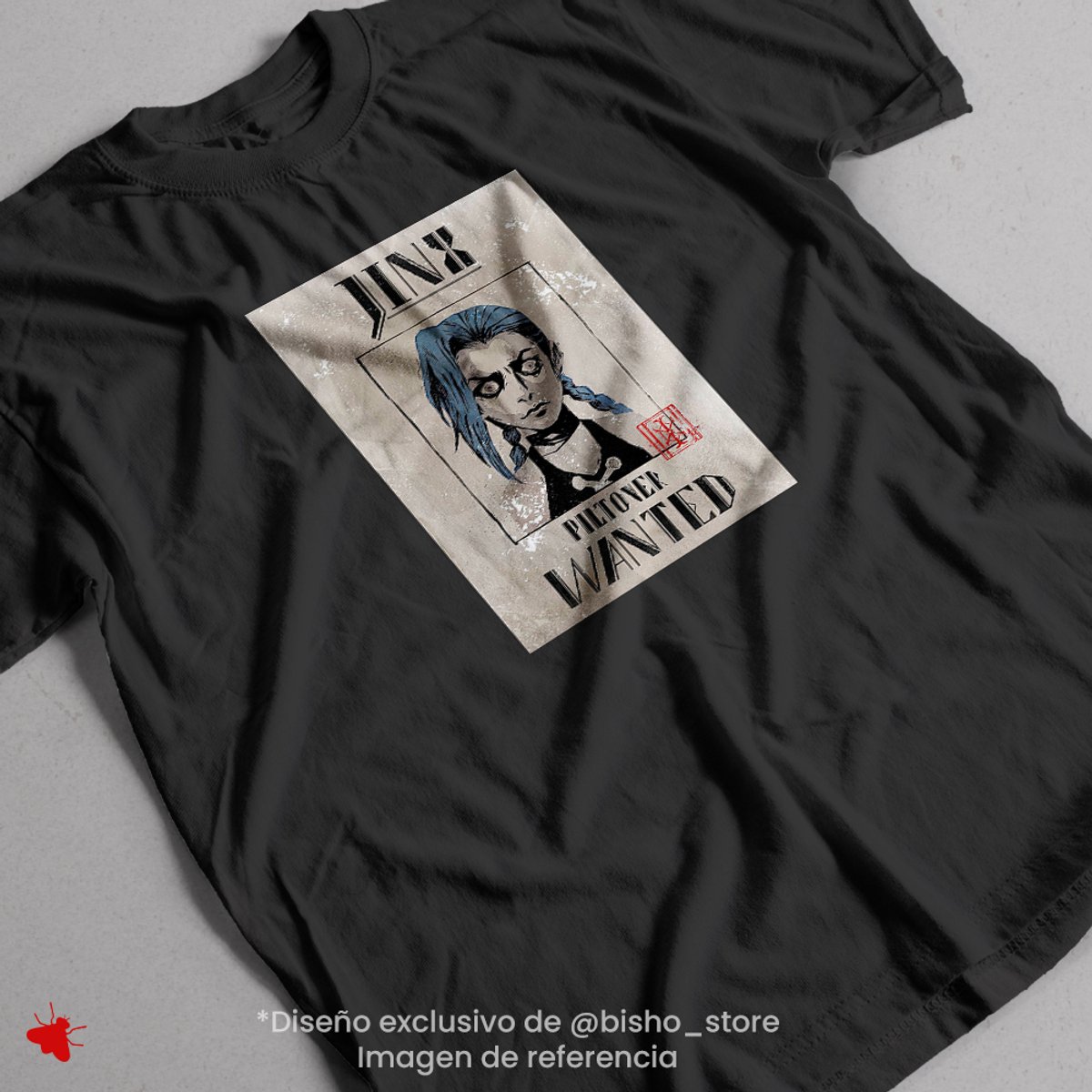 Remera Jinx - Arcane 