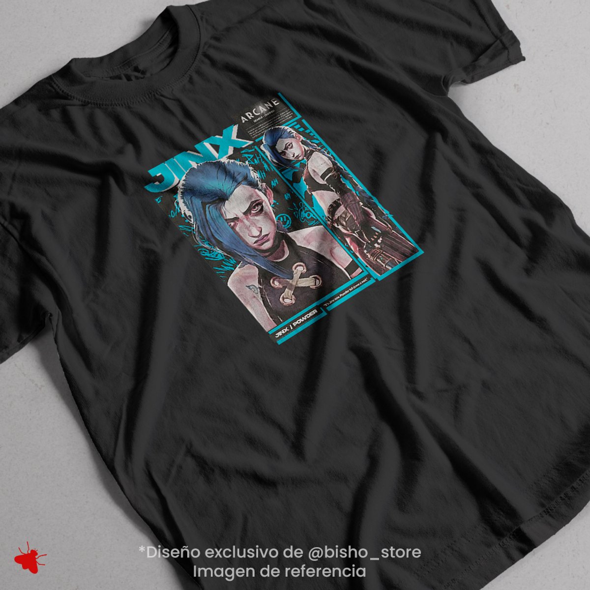 Remera Jinx - Arcane
