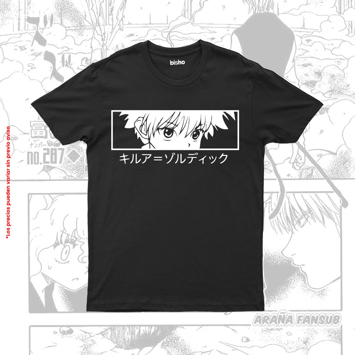 Remera Killua - Hunter x Hunter