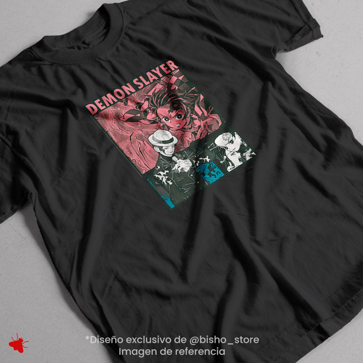 Remera Tanjiro/Muzan - Demon Slayer