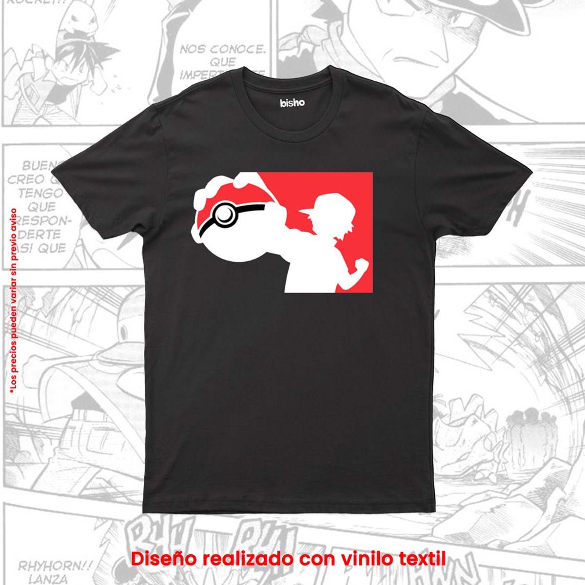Remera Ash - Pokemon