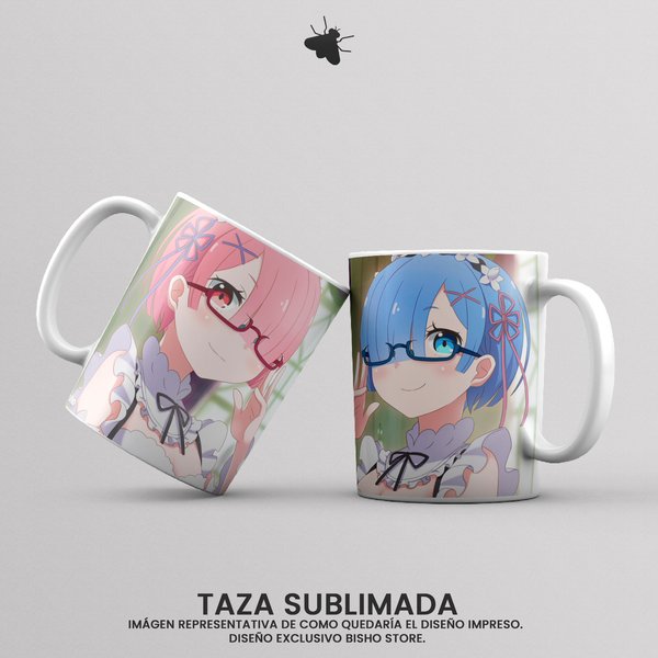Taza Ram/Rem - Re:Zero