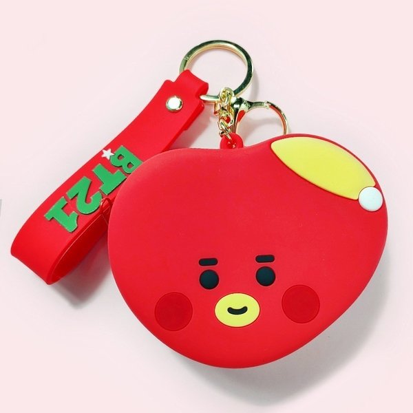 LLAVEROS MONEDERO BT21